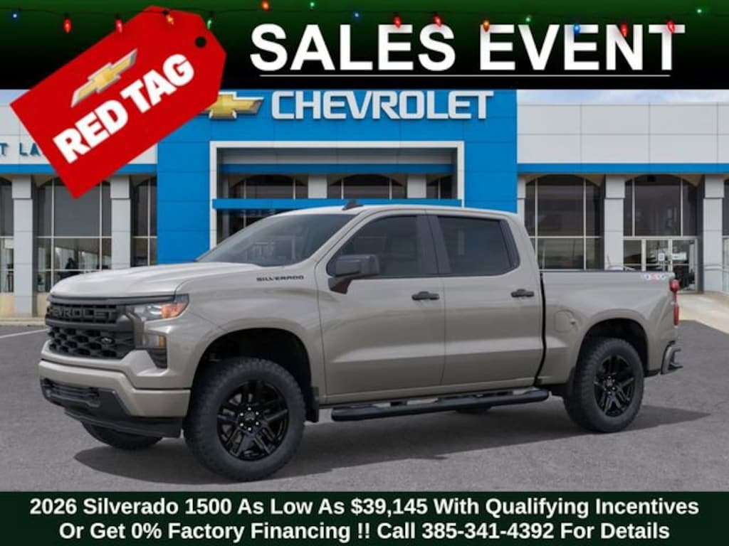 New 2026 Chevrolet Silverado 1500 Custom Truck
