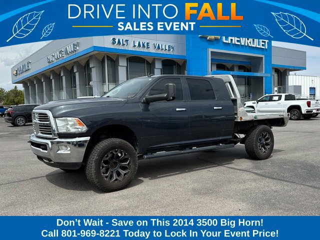 Used 2014 RAM Ram 3500 Pickup SLT with VIN 3C63R3LL7EG182459 for sale in West Valley City, UT