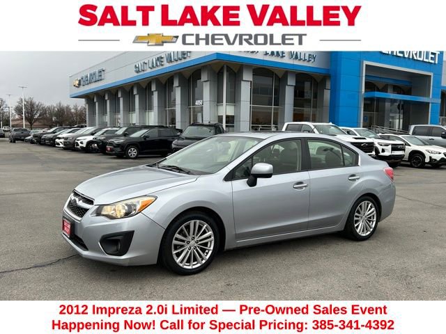 2012 Subaru Impreza 2.0I Limited