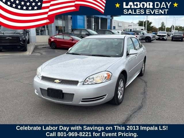 Used 2013 Chevrolet Impala LS with VIN 2G1WA5E39D1110944 for sale in West Valley City, UT
