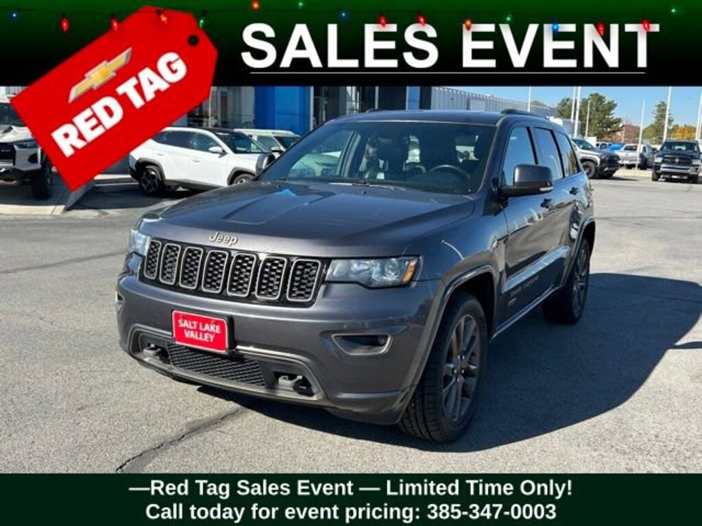 Used 2017 Jeep Grand Cherokee Limited 75th Anniversary Edition