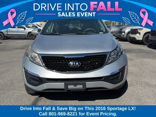Used 2016 Kia Sportage LX with VIN KNDPB3AC4G7802281 for sale in West Valley City, UT