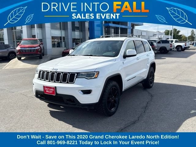 Used 2020 Jeep Grand Cherokee North Edition with VIN 1C4RJFAGXLC312896 for sale in West Valley City, UT