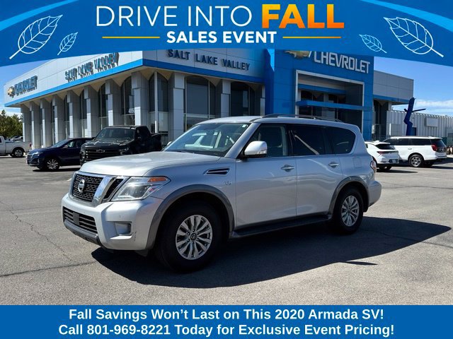 Used 2020 Nissan Armada SV with VIN JN8AY2NC3L9616601 for sale in West Valley City, UT