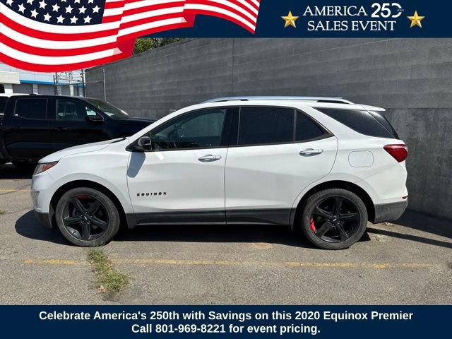 Used 2020 Chevrolet Equinox Premier with VIN 2GNAXYEX4L6273353 for sale in West Valley City, UT