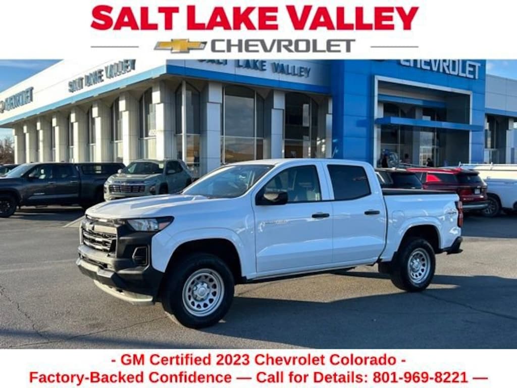 Certified 2023 Chevrolet Colorado WT Truck