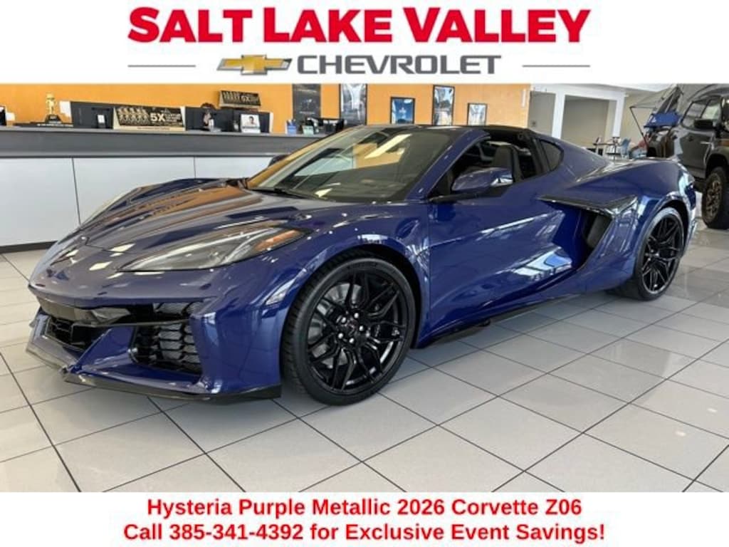 New 2026 Chevrolet Corvette Z06 2LZ Coupe