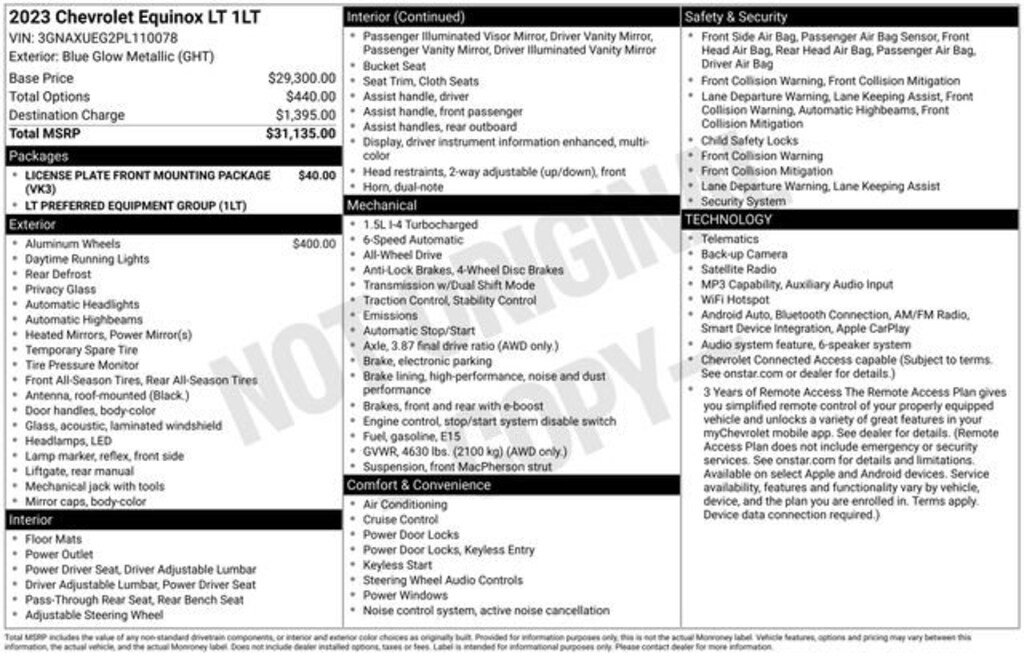 Used 2023 Chevrolet Equinox LT SUV