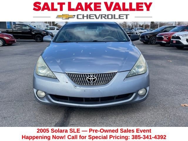 Used 2005 Toyota Camry Solara SE with VIN 4T1CE38P75U981134 for sale in West Valley City, UT