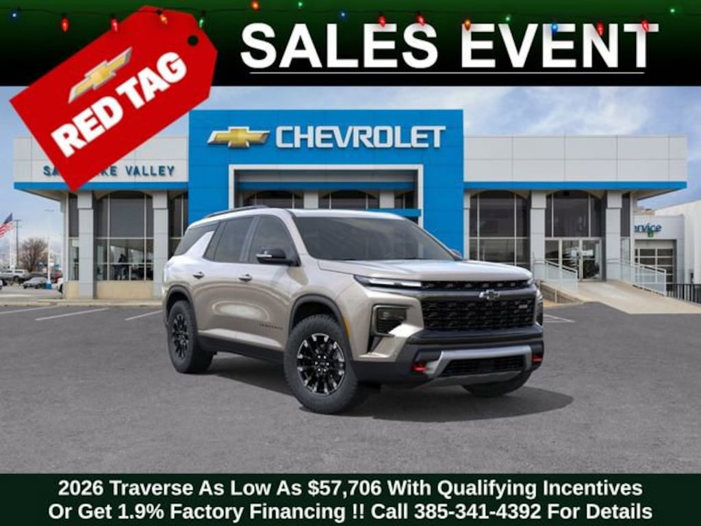 New 2026 Chevrolet Traverse Z71 SUV