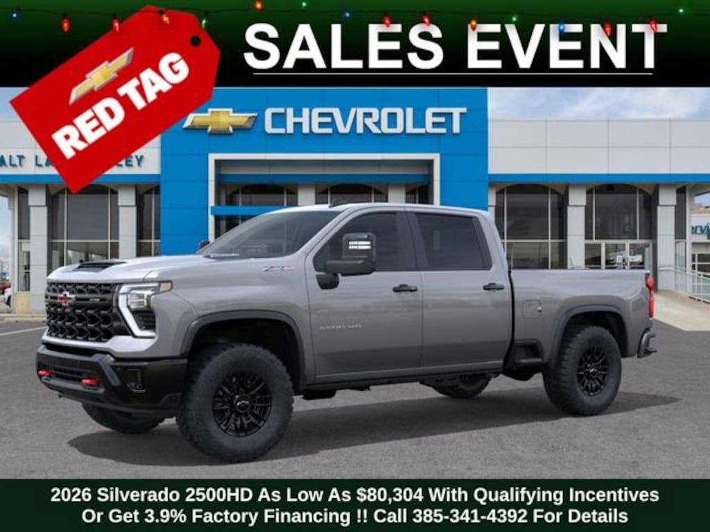 New 2026 Chevrolet Silverado 2500 HD ZR2 Truck