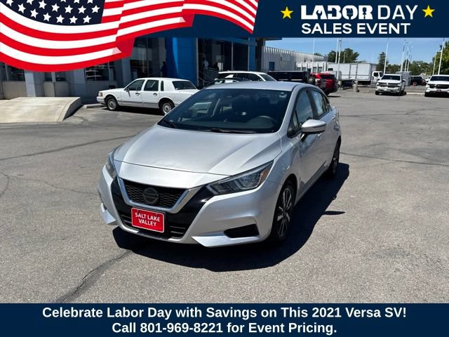 Used 2021 Nissan Versa Sedan SV with VIN 3N1CN8EV1ML832234 for sale in West Valley City, UT