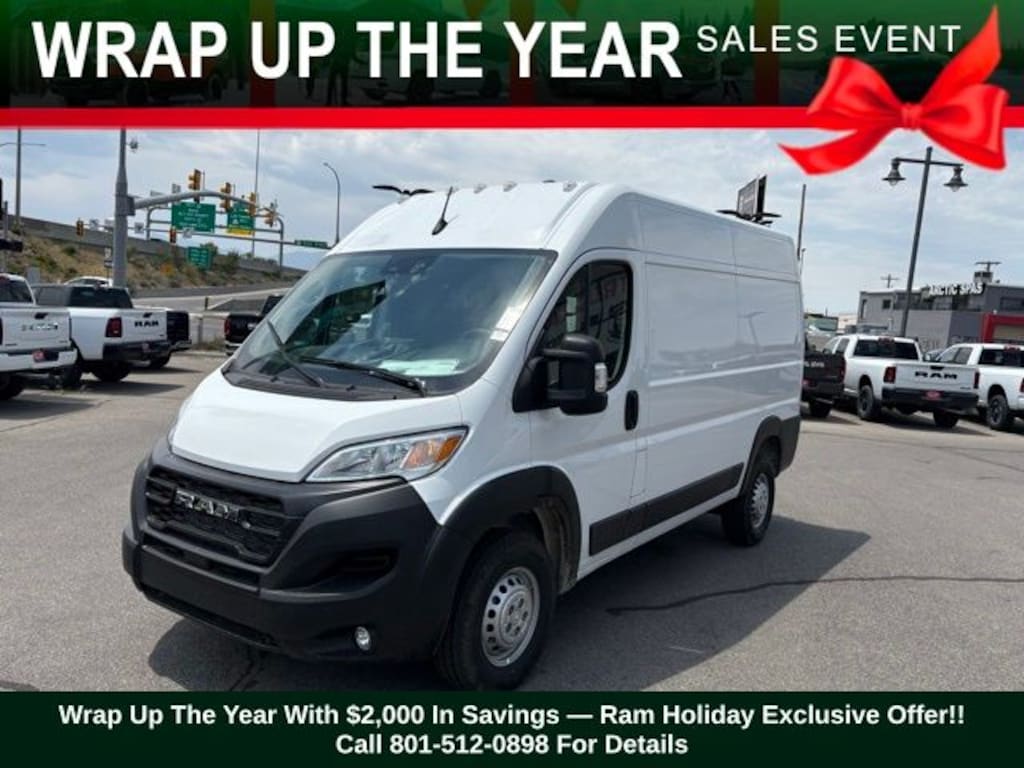 New 2025 Ram ProMaster PROMASTER 1500 TRADESMAN CARGO VAN HIGH ROOF 136' Cargo Van