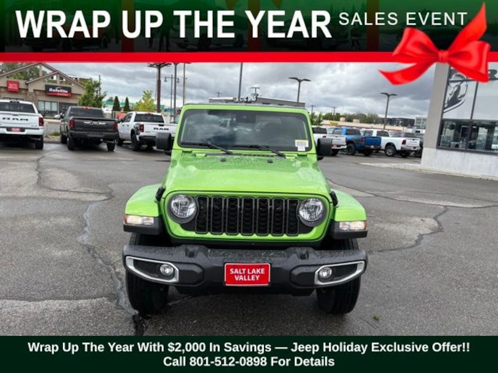 New 2025 Jeep Gladiator SPORT S 4X4 Pickup