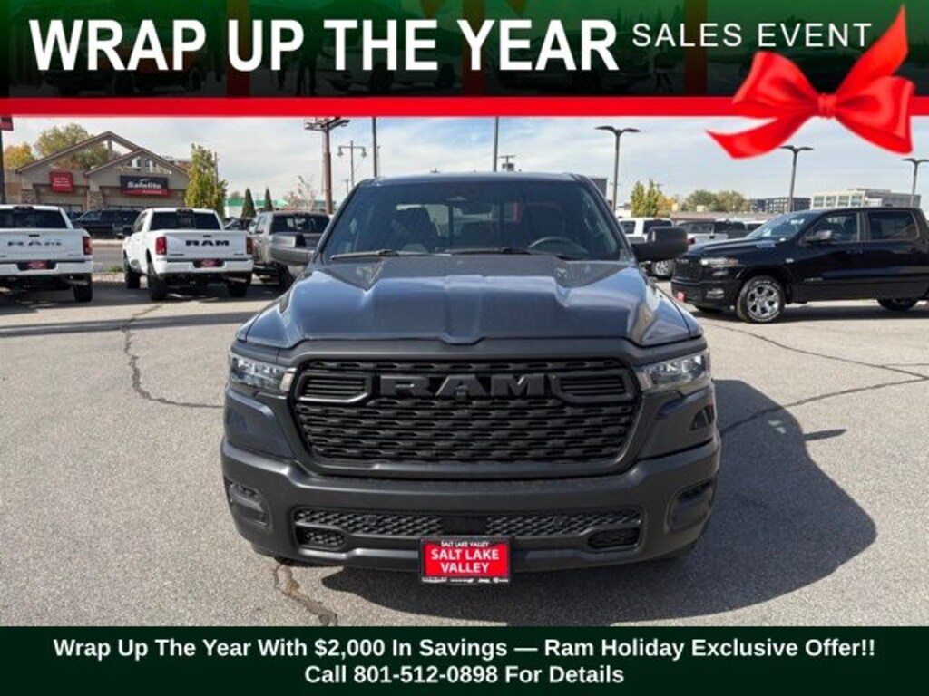 New 2025 Ram 1500 TRADESMAN QUAD CAB 4X4 6'4 BOX Pickup