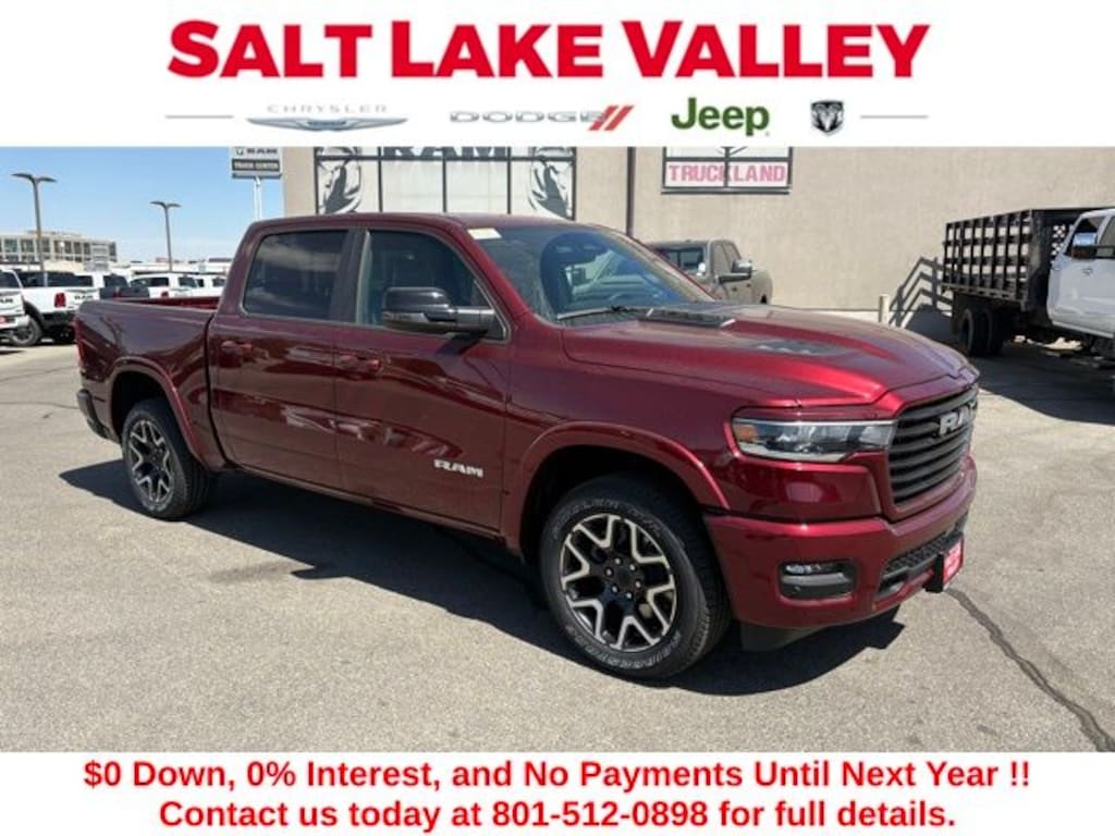 New 2026 Ram 1500 LARAMIE CREW CAB 4X4 5'7 BOX Pickup