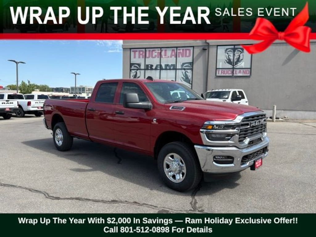 New 2025 Ram 3500 TRADESMAN CREW CAB 4X4 8' BOX Pickup