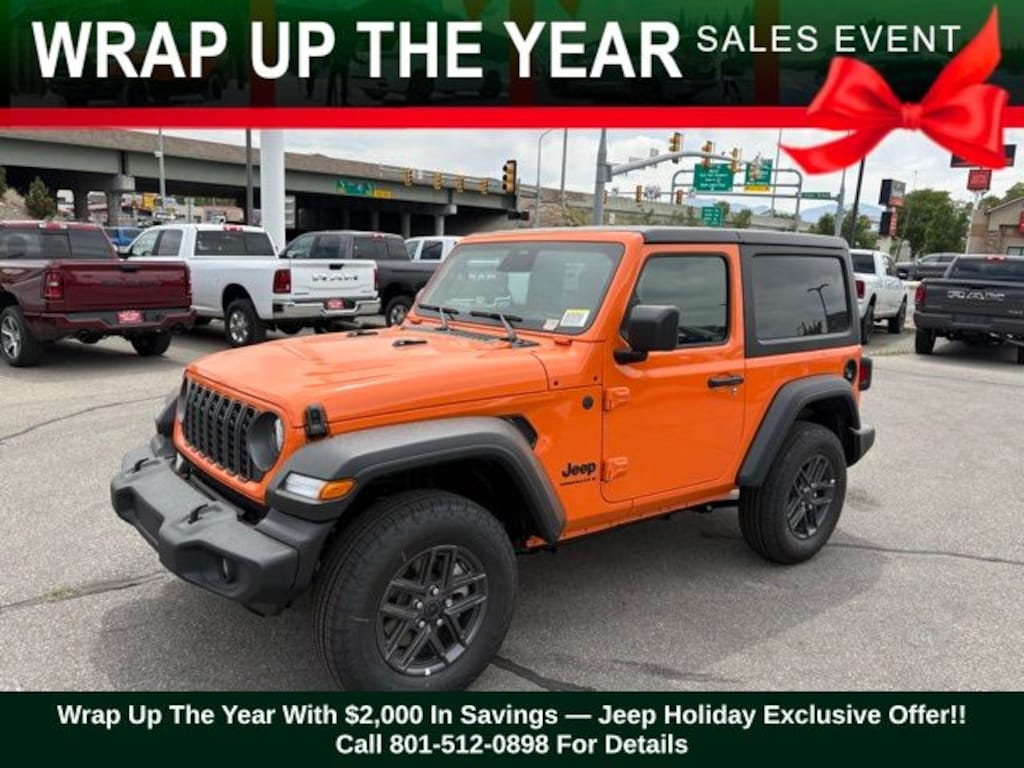 New 2025 Jeep Wrangler 2-DOOR SPORT S Sport Utility