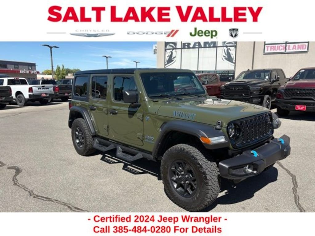 Used 2024 Jeep Wrangler 4xe Sport SUV