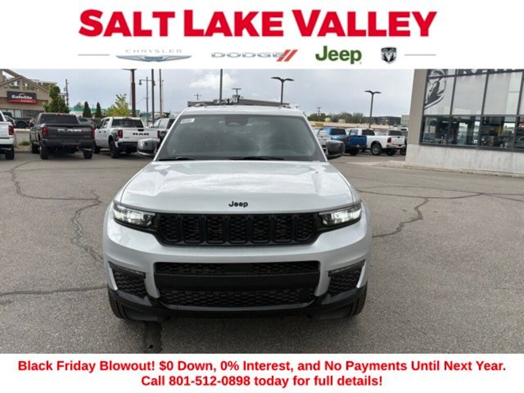 New 2025 Jeep Grand Cherokee L LIMITED 4X4 Sport Utility