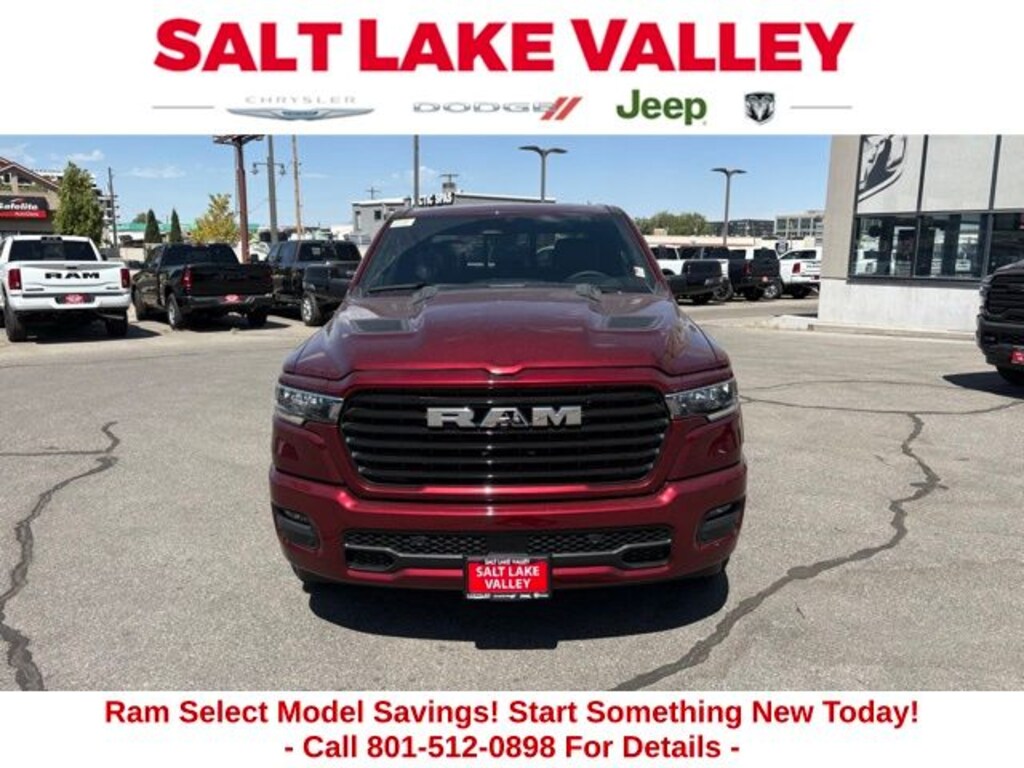 New 2026 Ram 1500 LARAMIE CREW CAB 4X4 5'7 BOX Pickup