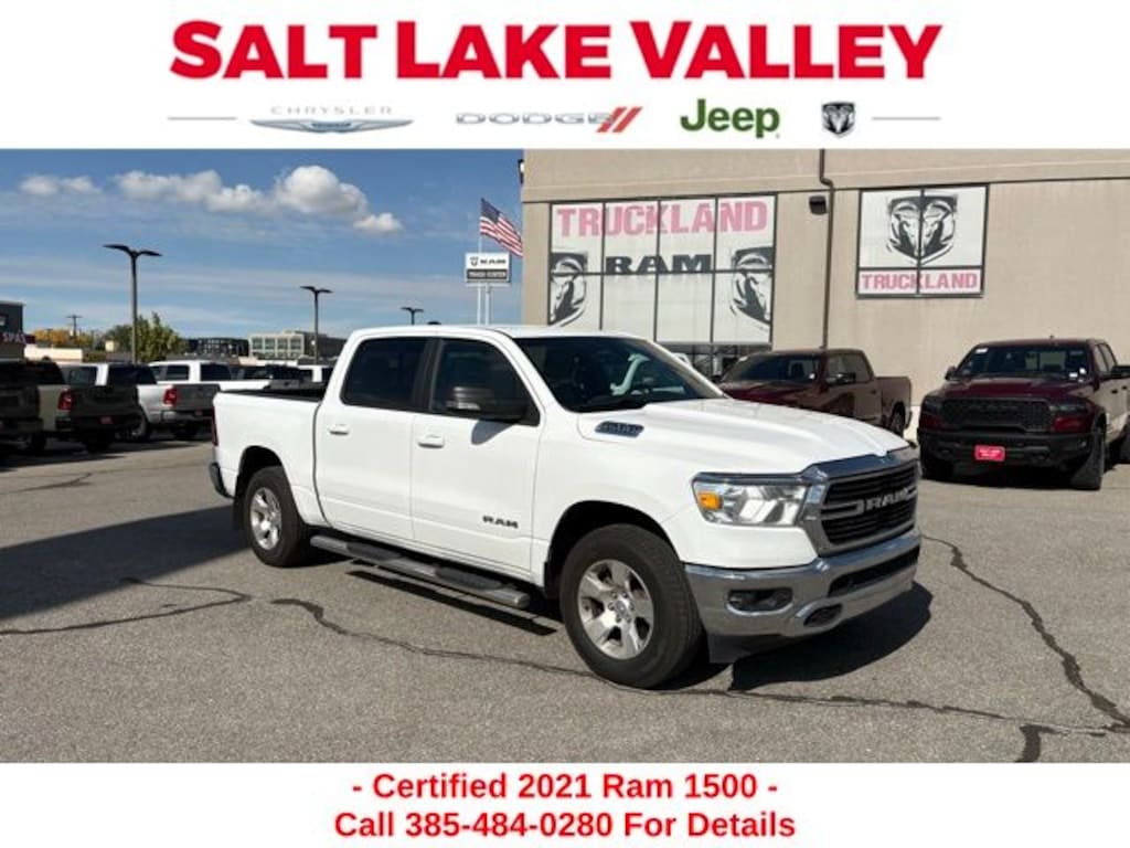 Certified 2021 Ram 1500 Big Horn/Lone Star Truck Crew Cab