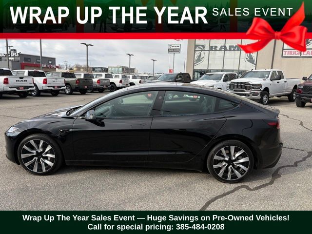Used 2024 Tesla Model 3 Long Range with VIN 5YJ3E1EB5RF844001 for sale in Salt Lake City, UT