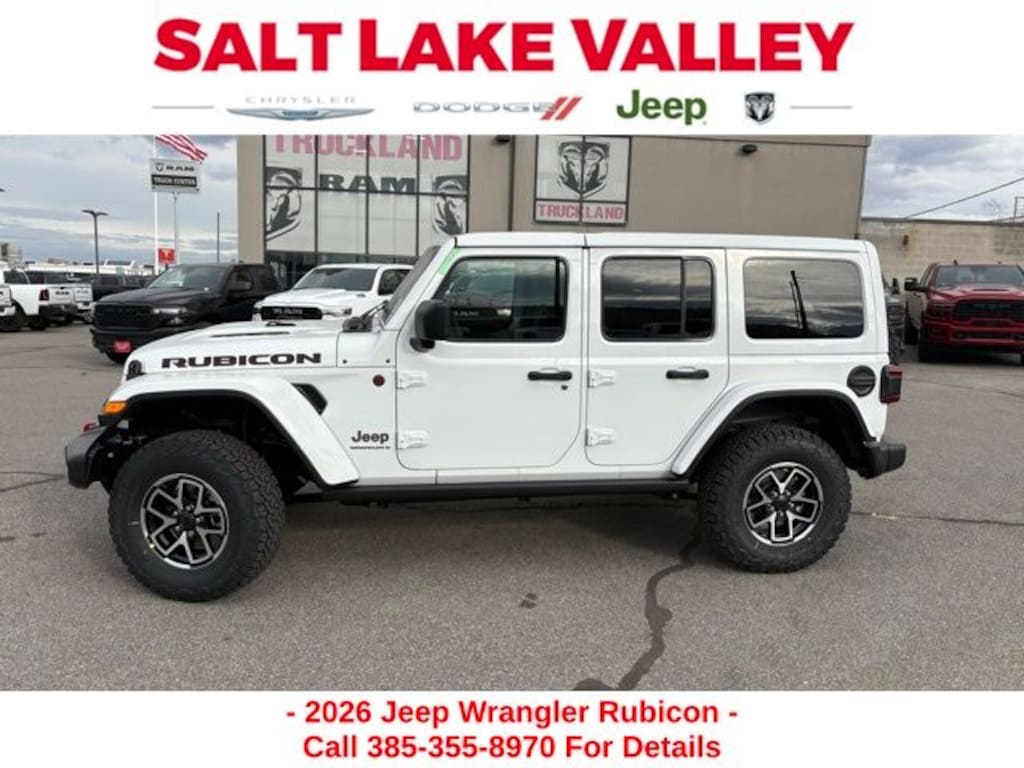 New 2026 Jeep Wrangler 4-DOOR RUBICON Sport Utility