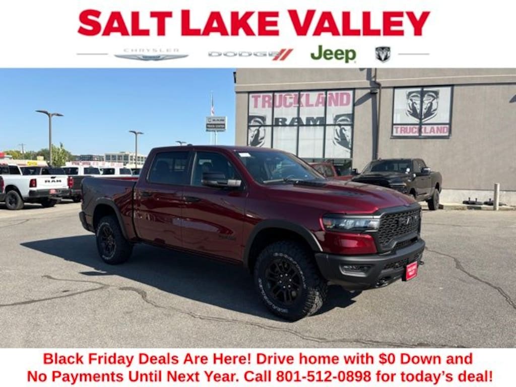 New 2026 Ram 1500 REBEL CREW CAB 4X4 5'7 BOX Pickup