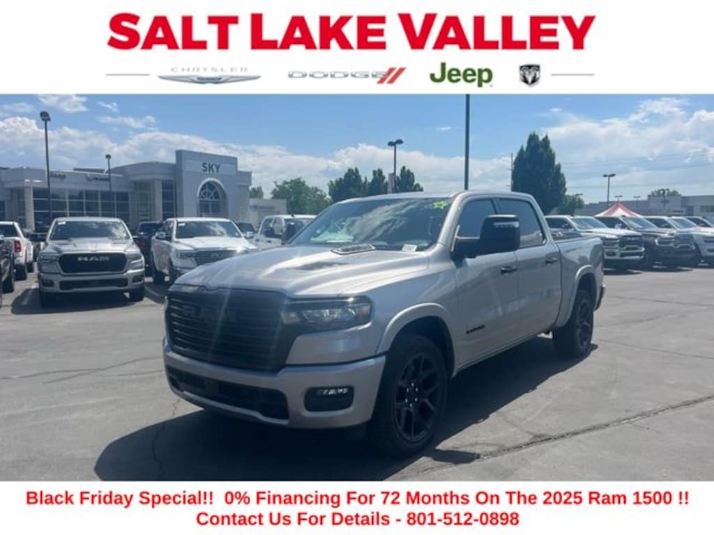 New 2025 Ram 1500 LARAMIE CREW CAB 4X4 5'7 BOX Pickup