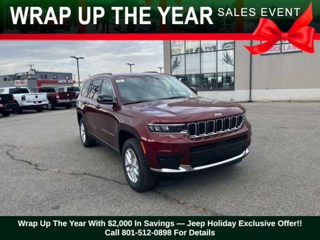 New 2025 Jeep Grand Cherokee L LAREDO X 4X4 Sport Utility