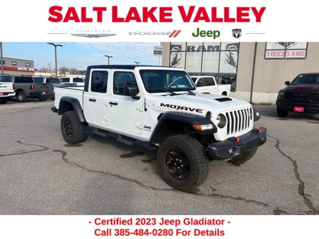 Certified 2023 Jeep Gladiator Mojave Truck Crew Cab