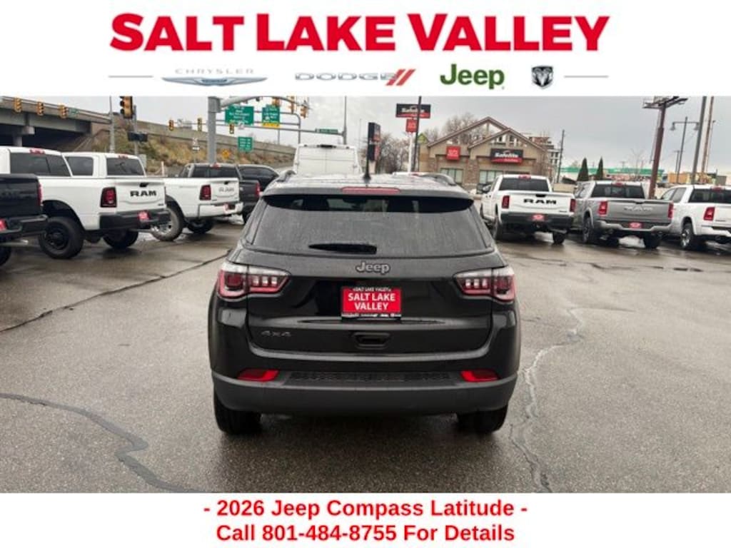 New 2026 Jeep Compass LATITUDE ALTITUDE 4X4 Sport Utility