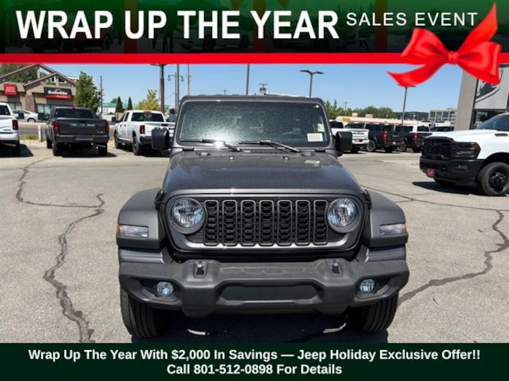 New 2025 Jeep Wrangler 4-DOOR SPORT Sport Utility