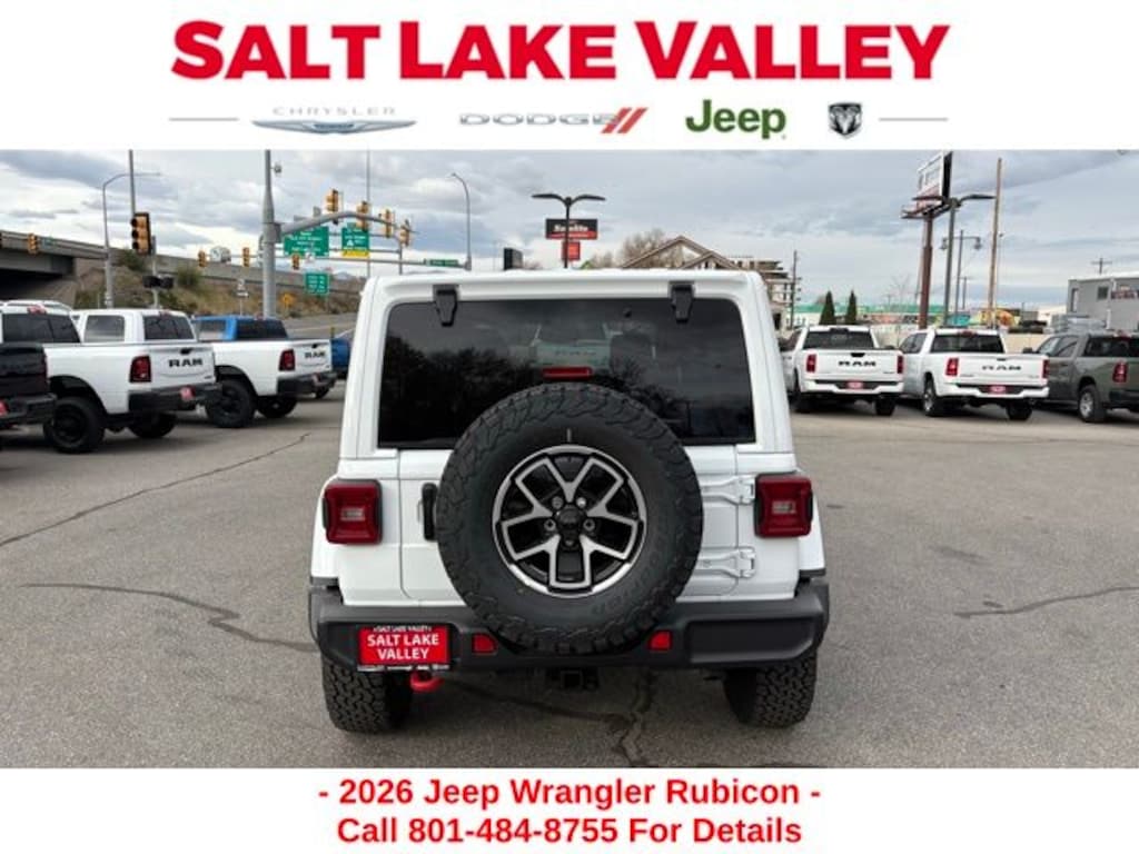 New 2026 Jeep Wrangler 4-DOOR RUBICON Sport Utility