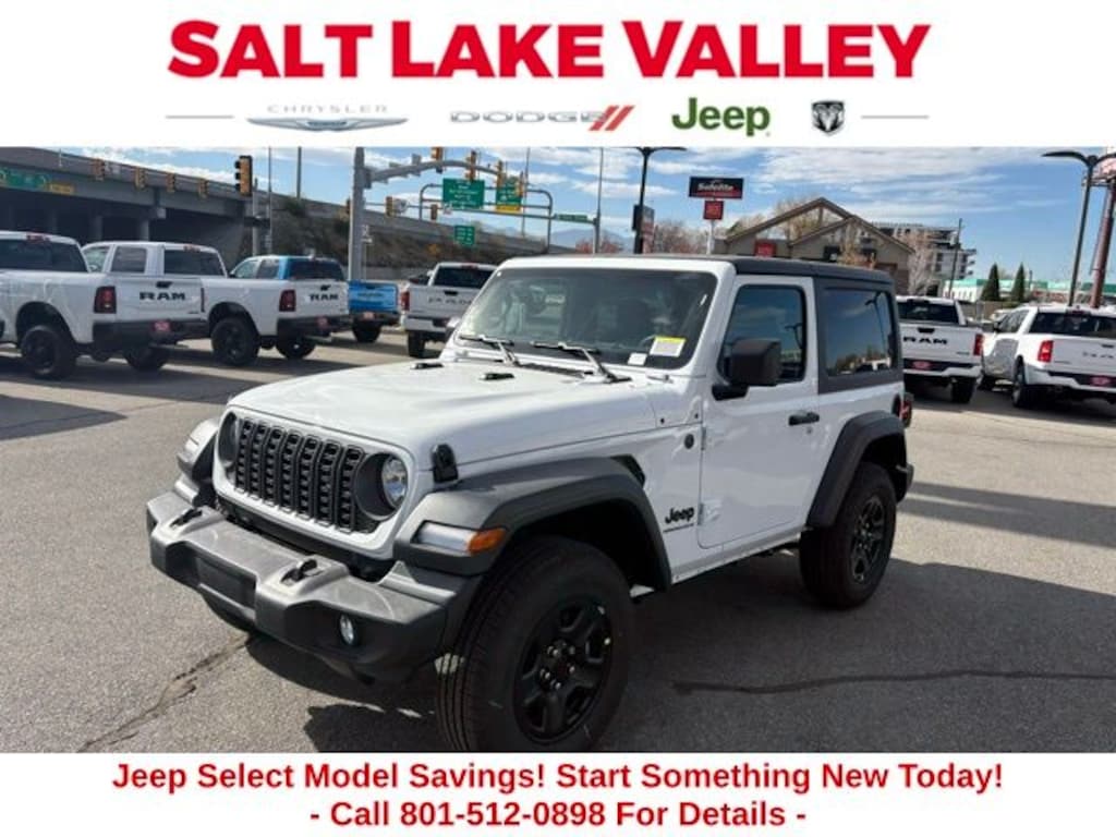 New 2026 Jeep Wrangler 2-DOOR SPORT Sport Utility