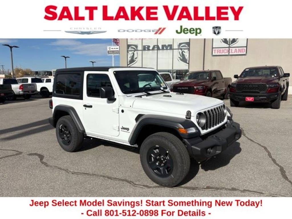 New 2026 Jeep Wrangler 2-DOOR SPORT Sport Utility