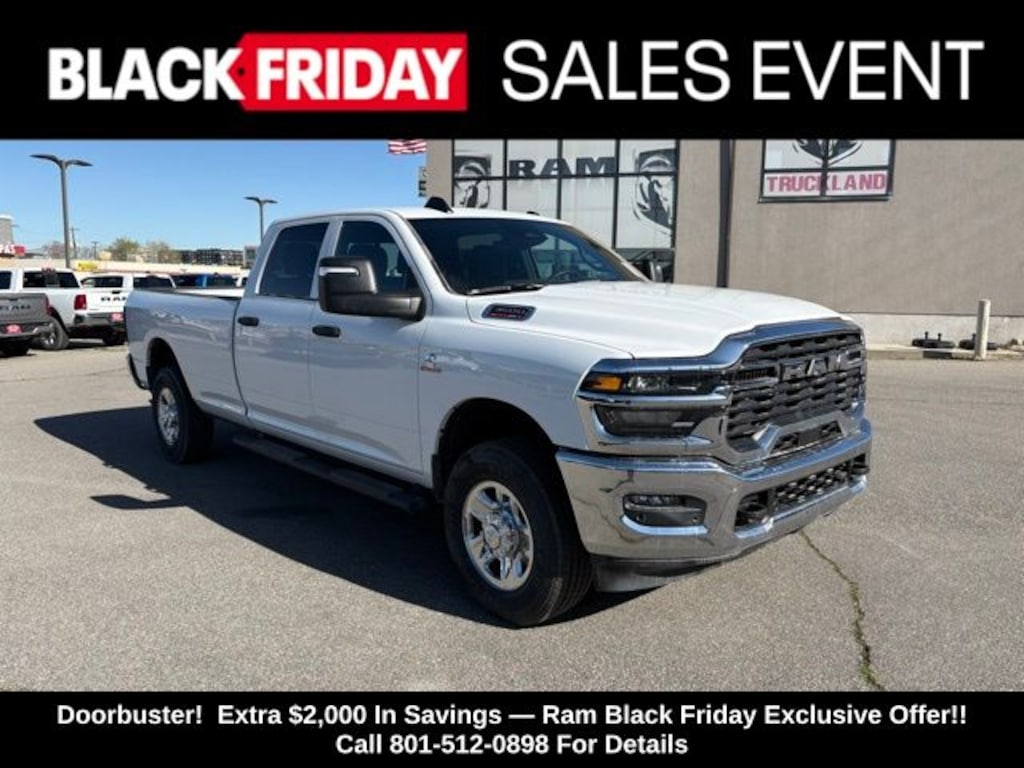 New 2025 Ram 3500 TRADESMAN CREW CAB 4X4 8' BOX Pickup