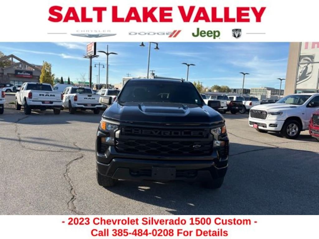 Used 2023 Chevrolet Silverado 1500 Custom Truck Crew Cab