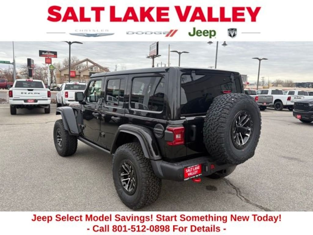 New 2026 Jeep Wrangler 4-DOOR RUBICON X Sport Utility