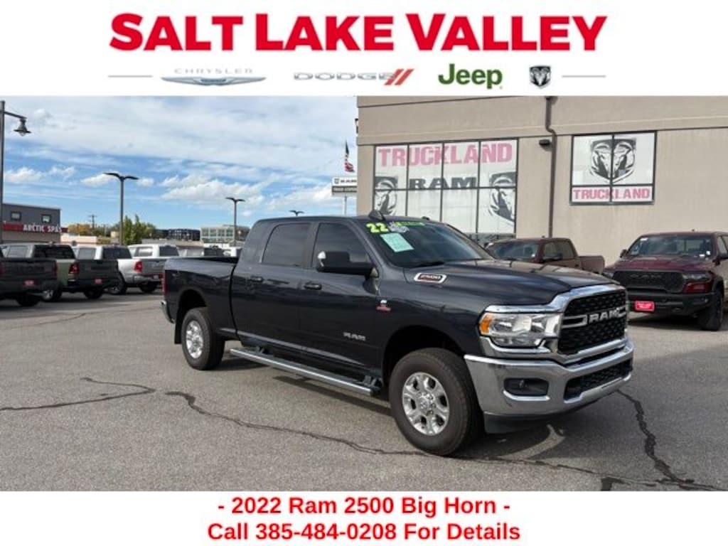 Used 2022 Ram 2500 Big Horn Truck Mega Cab