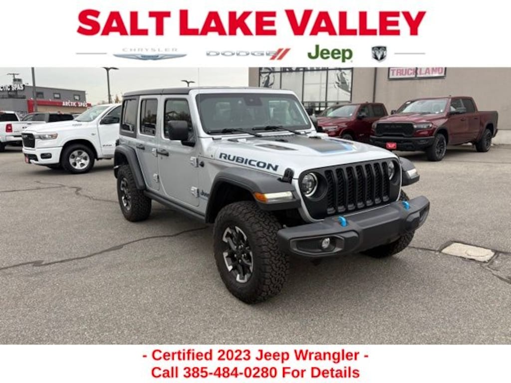 Used 2023 Jeep Wrangler 4xe Rubicon SUV