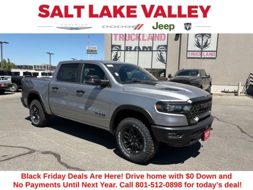 New 2026 Ram 1500 REBEL CREW CAB 4X4 5'7 BOX Pickup