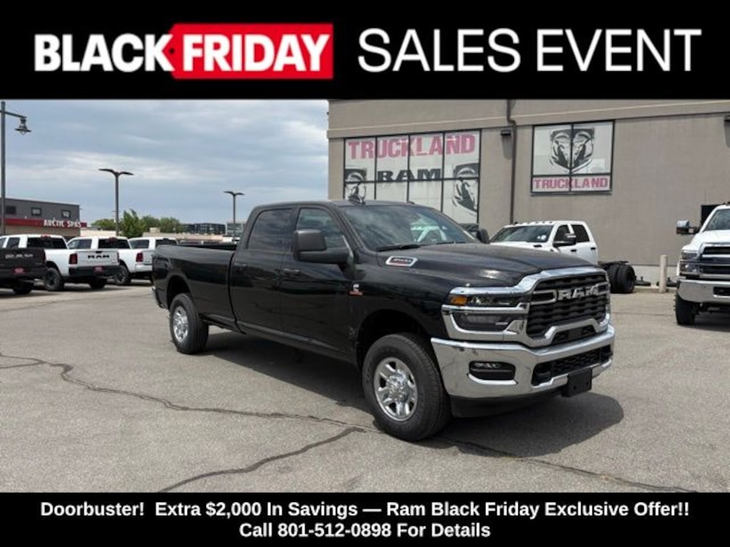 New 2025 Ram 3500 TRADESMAN CREW CAB 4X4 8' BOX Pickup