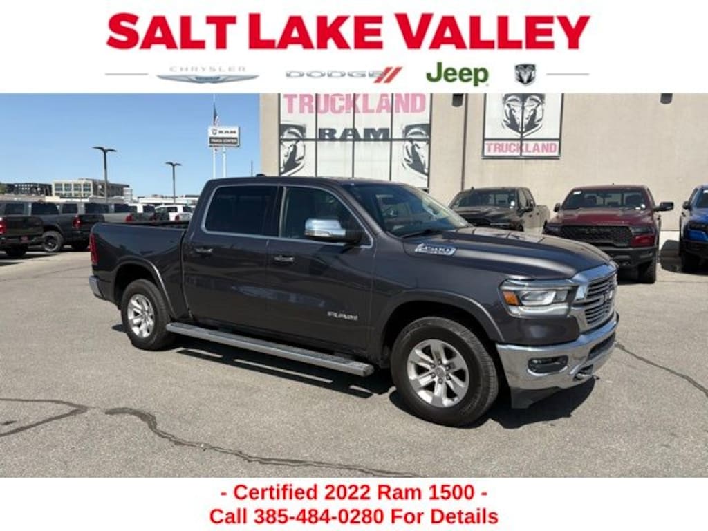 Certified 2022 Ram 1500 Laramie Truck Crew Cab