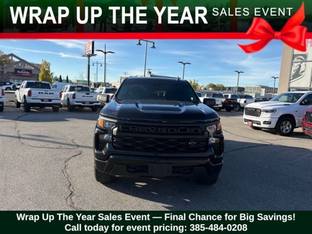 Used 2023 Chevrolet Silverado 1500 Custom Truck Crew Cab