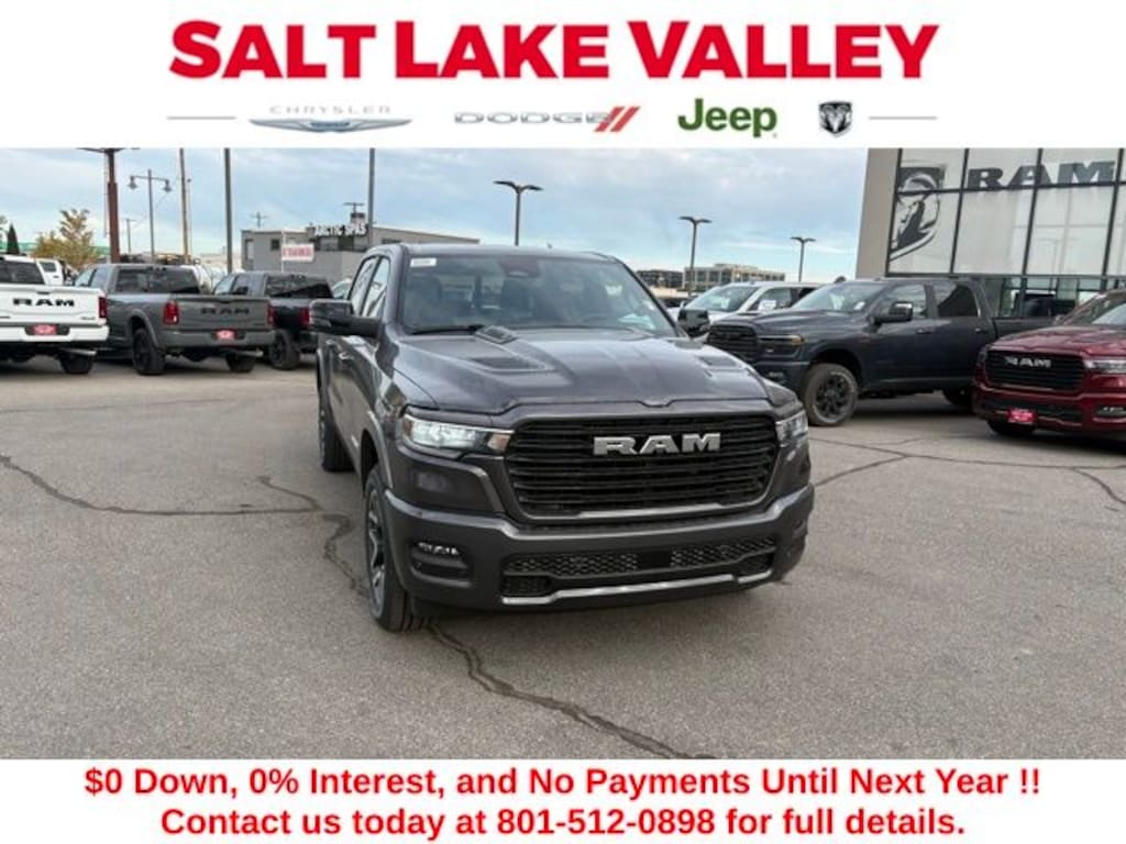New 2026 Ram 1500 LARAMIE CREW CAB 4X4 5'7 BOX Pickup