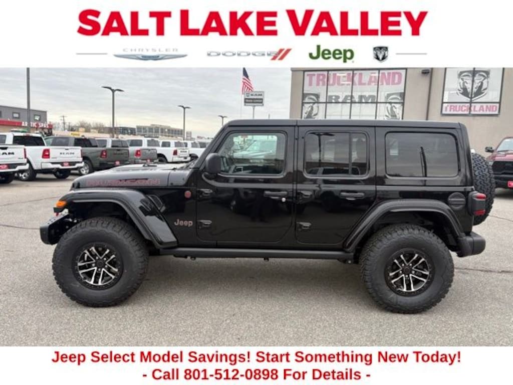 New 2026 Jeep Wrangler 4-DOOR RUBICON X Sport Utility