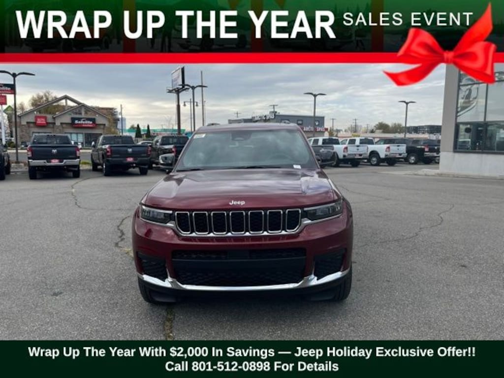 New 2025 Jeep Grand Cherokee L LAREDO X 4X4 Sport Utility