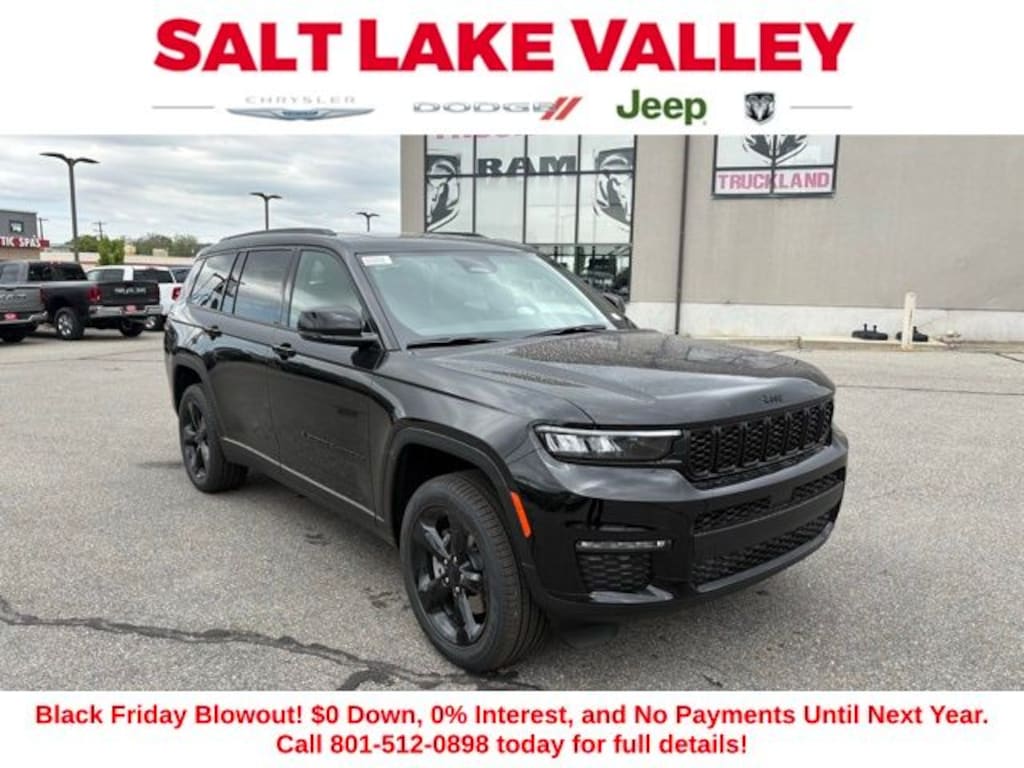 New 2025 Jeep Grand Cherokee L LIMITED 4X4 Sport Utility